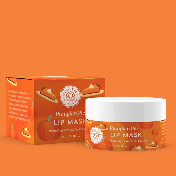 Woolzies - Wholesale Lip Treatment/Mask - 1oz. Pumpkin Pie Lip Mask