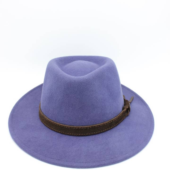 Hologramme Paris - Wholesale Fedora - Unisex - Waterproof wool Fedora hat with belt3