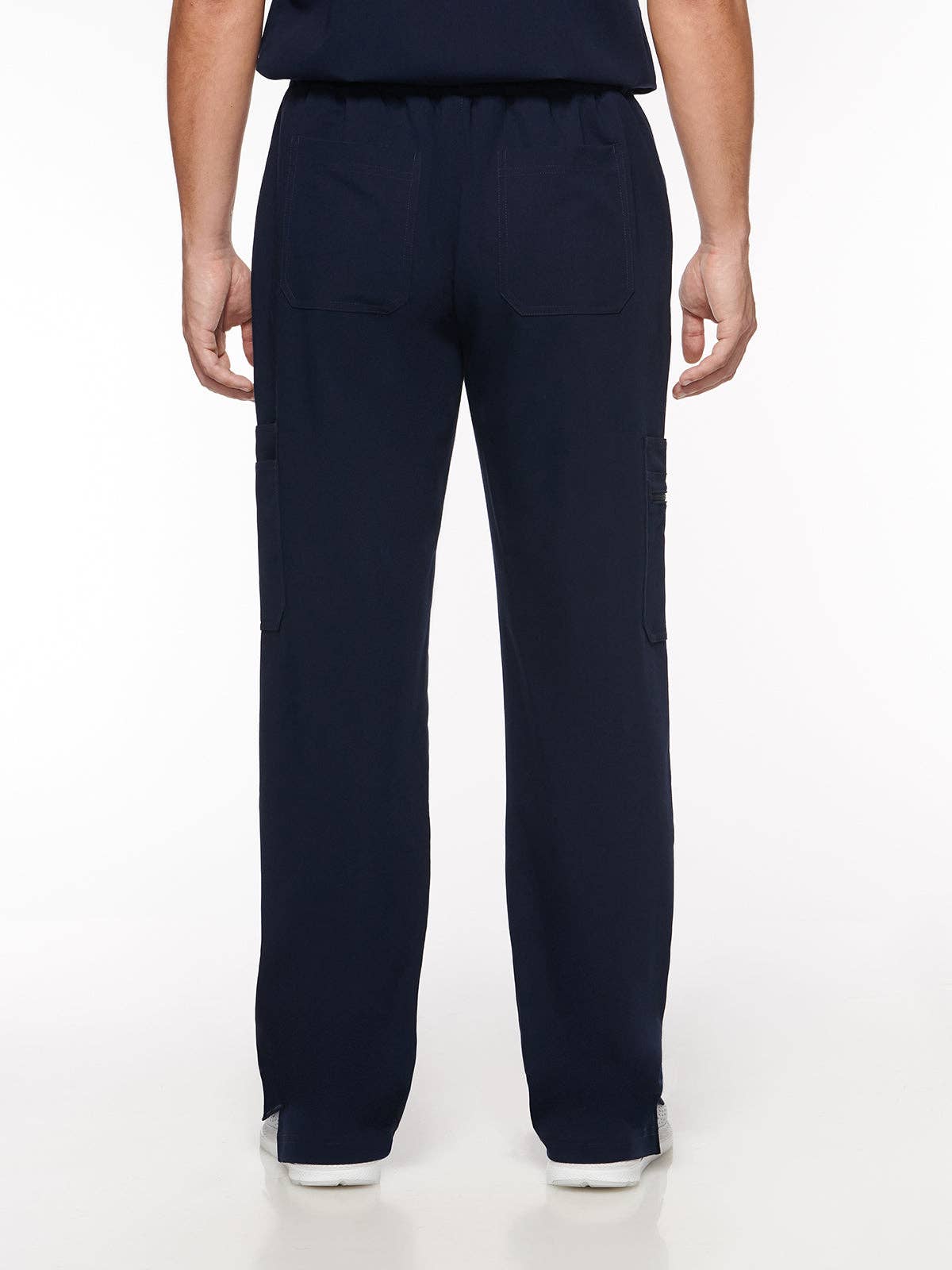 Aura Naturale – Engroshandel Sygeplejeruniform – til mænd – Java Herre French-Fly Scrubs Bukser med 9 lommer (96001)7