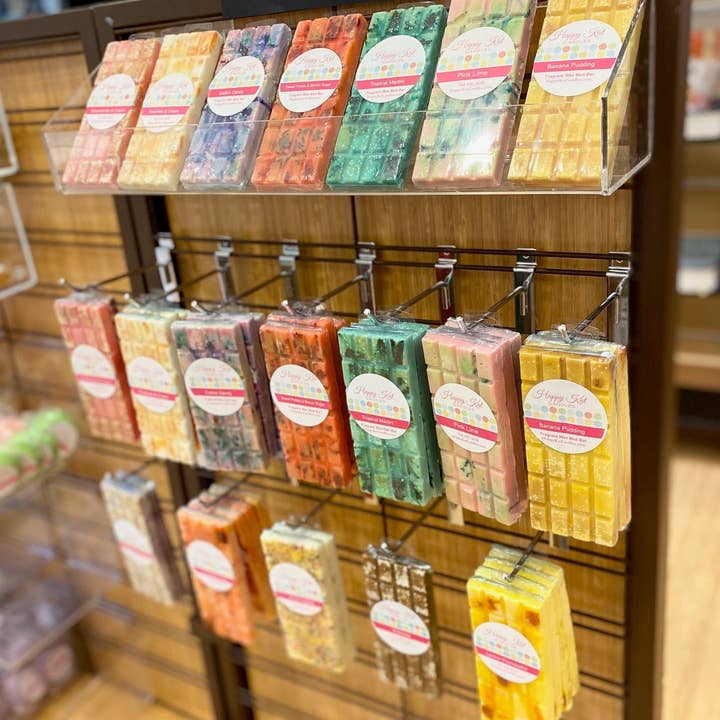 Wax Melt Bar- Peaches & Cream for wholesale by Happy Kat Candles