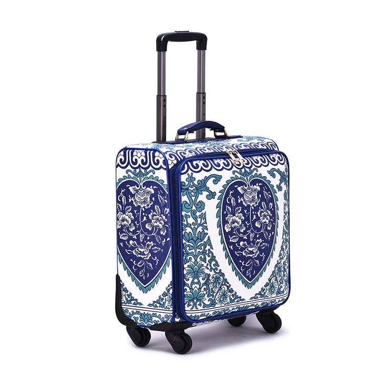 Porcelain Carry-on Spinner Suitcase for wholesale by Mellow World