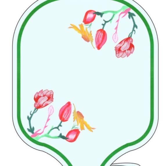 la point - Wholesale Sporting Accessories - la point + Fanm Mon sea glass pickleball paddle and cover2