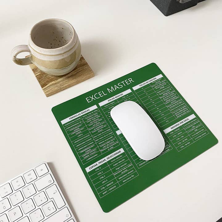 Excel Shortcuts Mouse Pad for wholesale by Zenteia