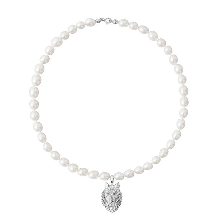 COLLAR DE PERLAS DE LOBO para venta al por mayor de Carolinne B