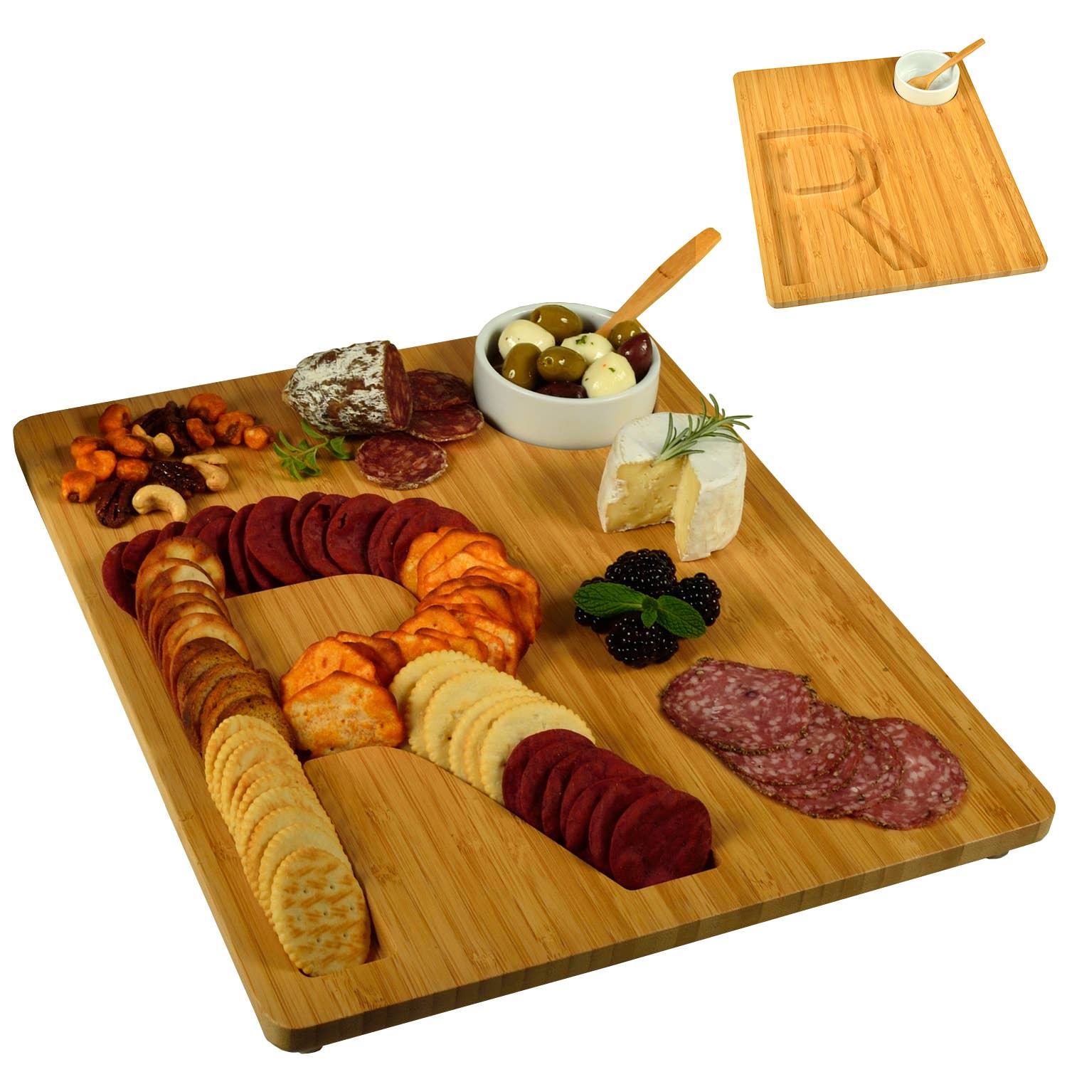 Picnic at Ascot – Tábua de queijos por atacado – Tabuleiro Alfabeto com Taça12