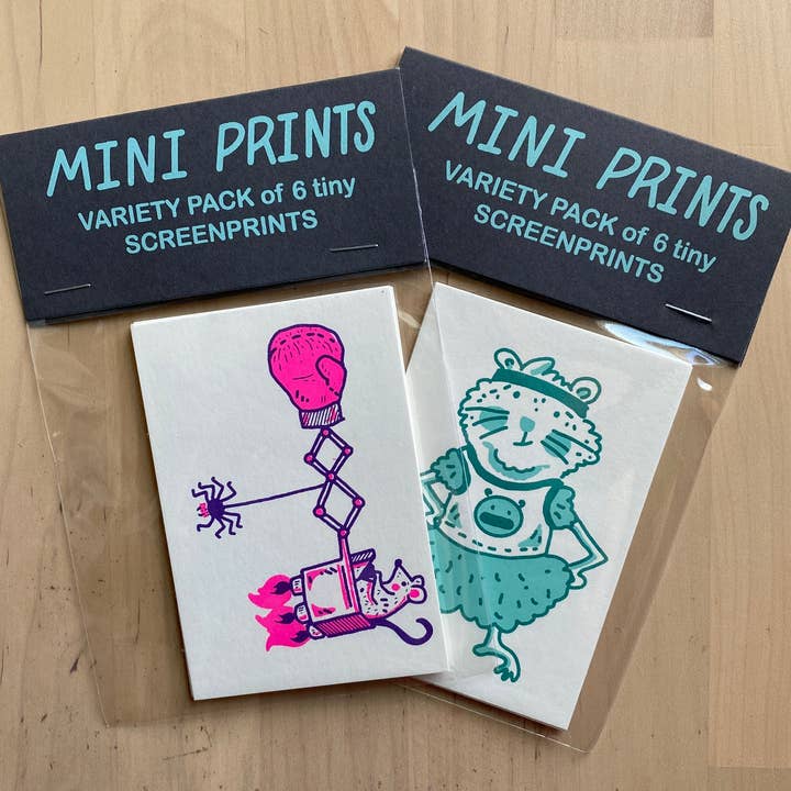 Mini-Prints! Kollektion 1 för wholesale av Stacey Malasky