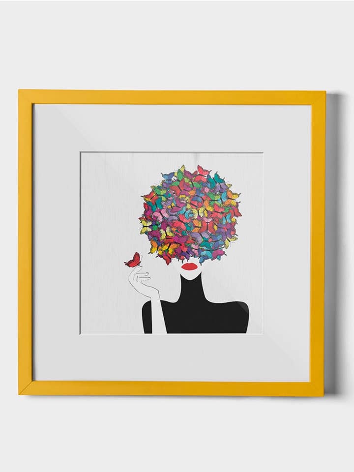 Butterfly Lady voor wholesale door ArtScapes