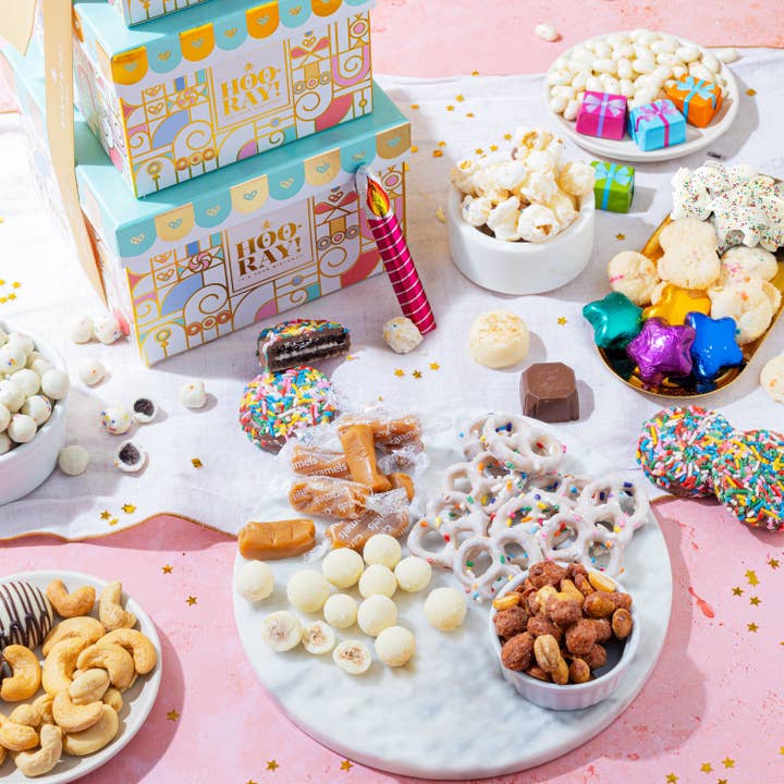 Bonnie & Pop - Wholesale Chocolate Box - The Birthday Abundance Gift Tower