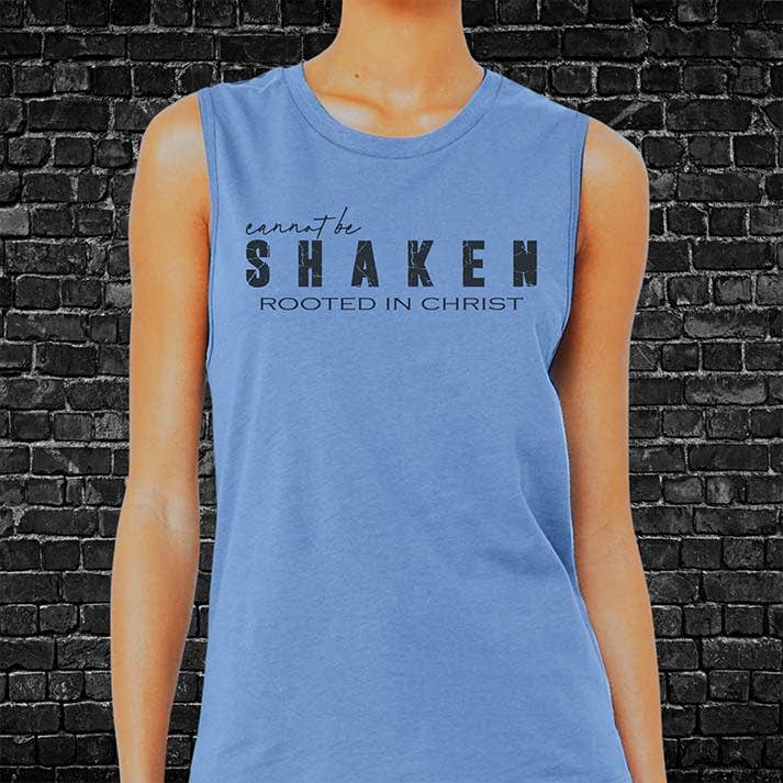 Cannot be Shaken | Rooted in Christ | Women's Tank for wholesale by The Light Company