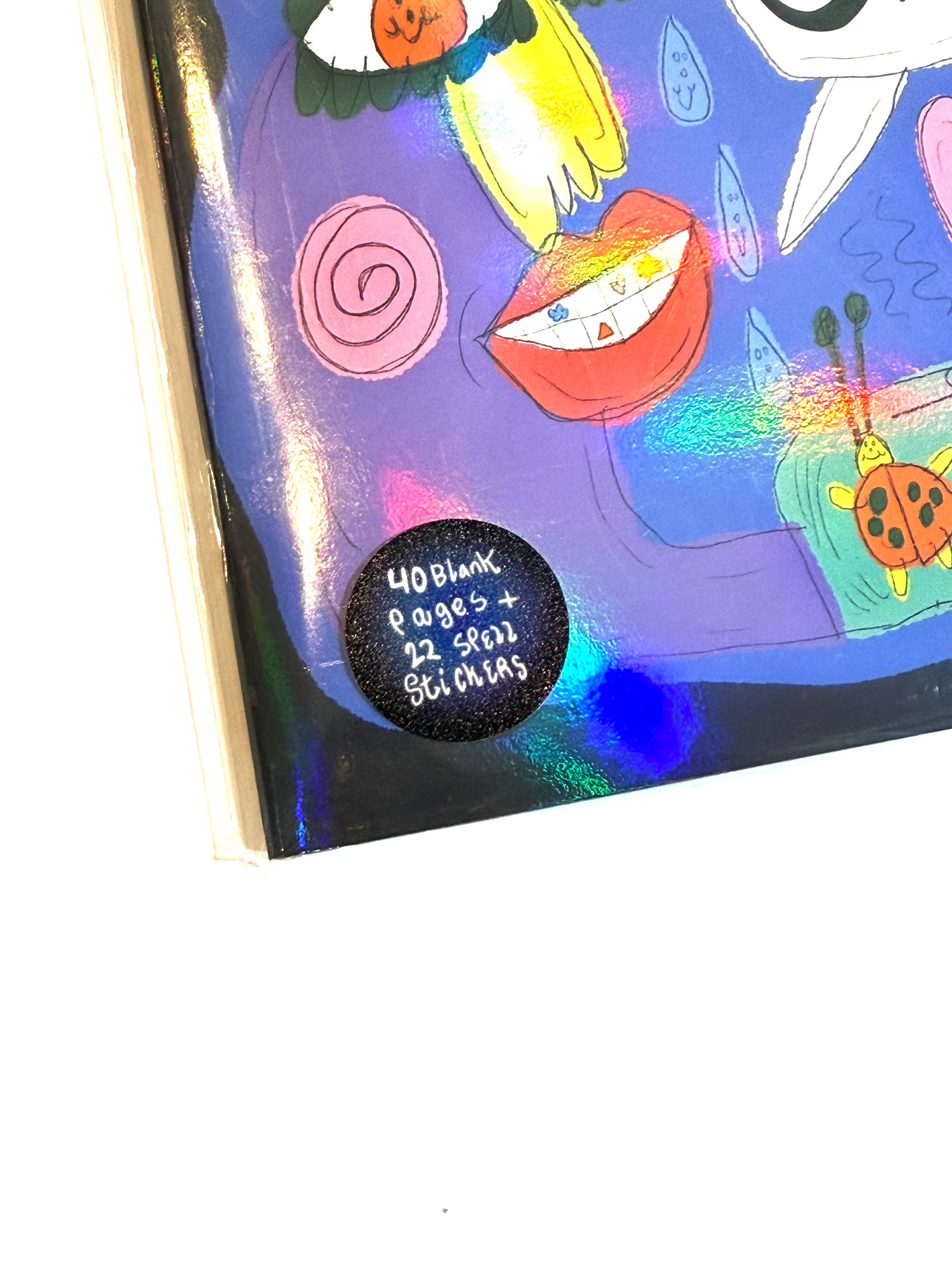 Holly Simple - Wholesale Notebook - Everything is a Spell Holographic Notebook + Sticker Set3