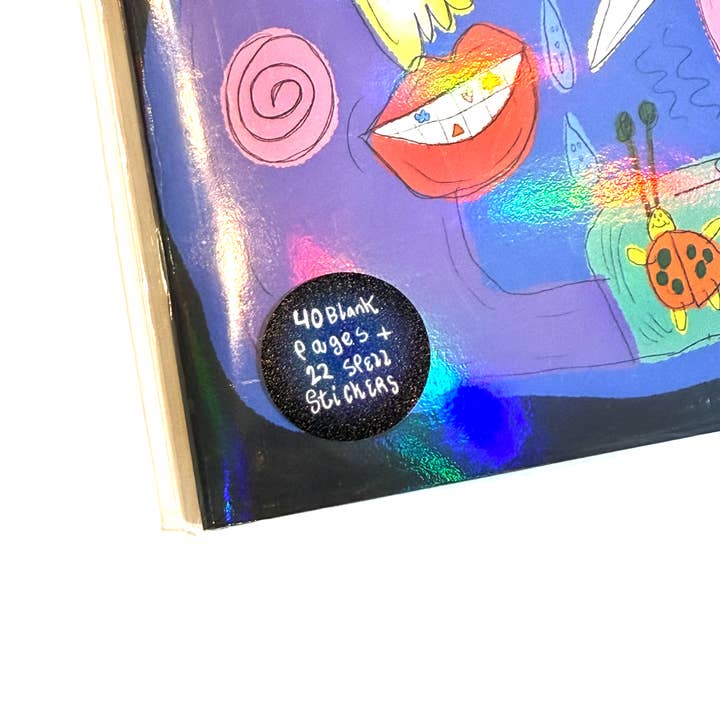 Holly Simple - Wholesale Notebook - Everything is a Spell Holographic Notebook + Sticker Set3