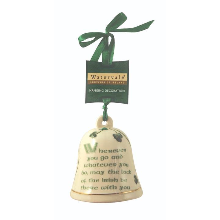 Watervale "Wherever You Go" Bell Decoration for wholesale by Dublin Gift Company