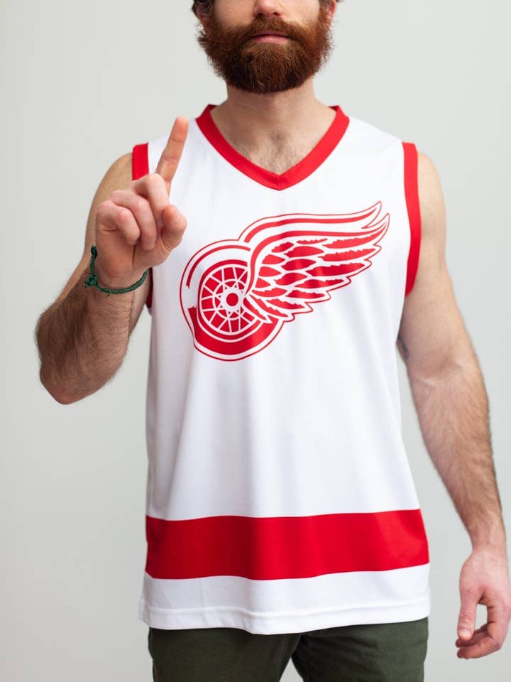 Detroit Red Wings BORT Hockey Tank för wholesale av Bench Clearers