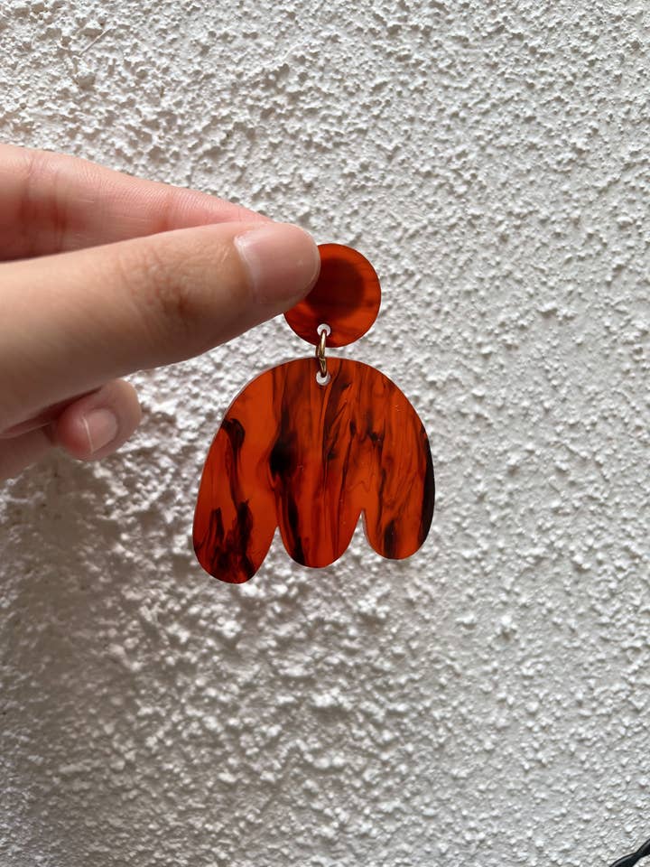 Herfstreflecties blad oorbellen voor wholesale door Le Strict Maximum