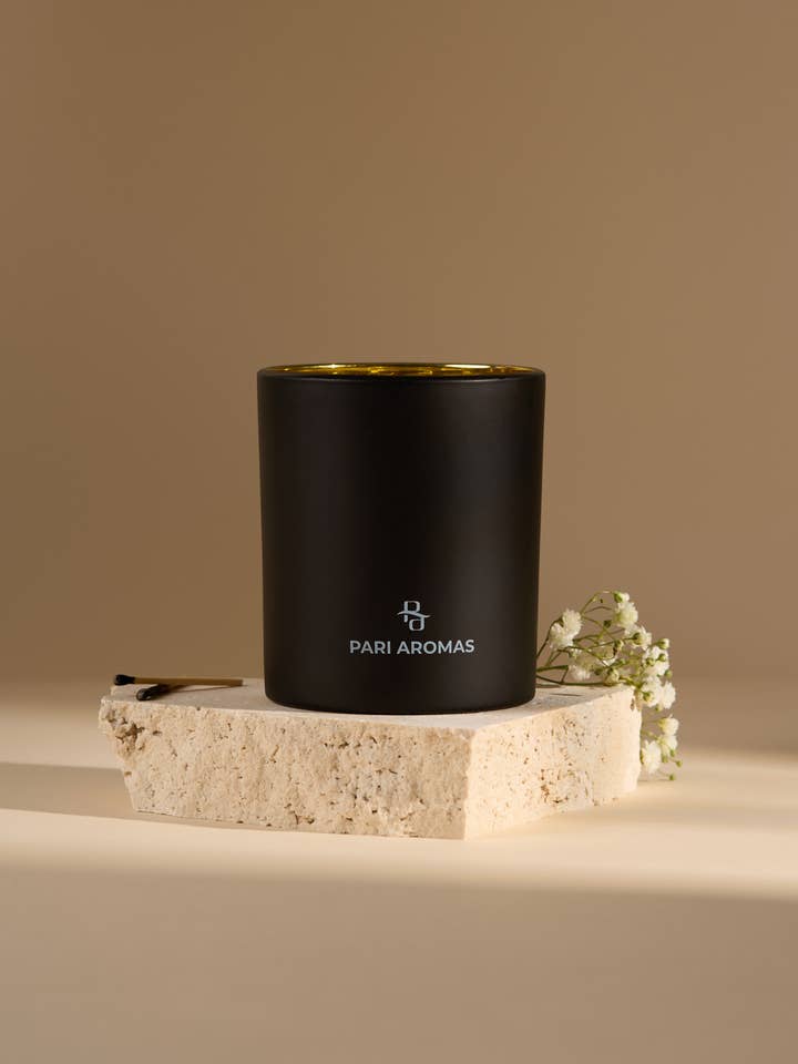 Chamomile, Blue Amber & Spearmint Candle for wholesale by PARI AROMAS