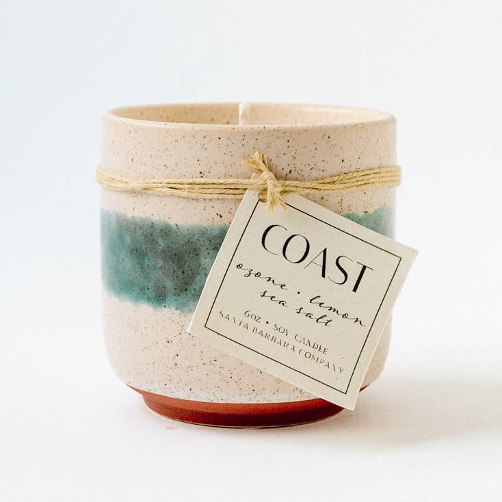 Santa Barbara Company - Wholesale Jar/Filled Candle - Coast Candle