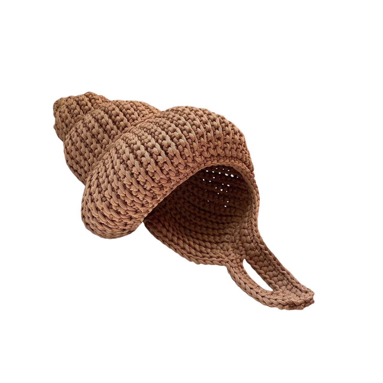 Dobbelaere Fashion – wholesale Korg – Hängande korg för förvaring av spiralskal i Taupe5