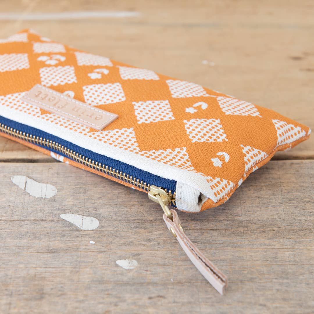 Erin Flett - Wholesale Pencil Case/Pouch - Checkered Quilt Pencil Bag11