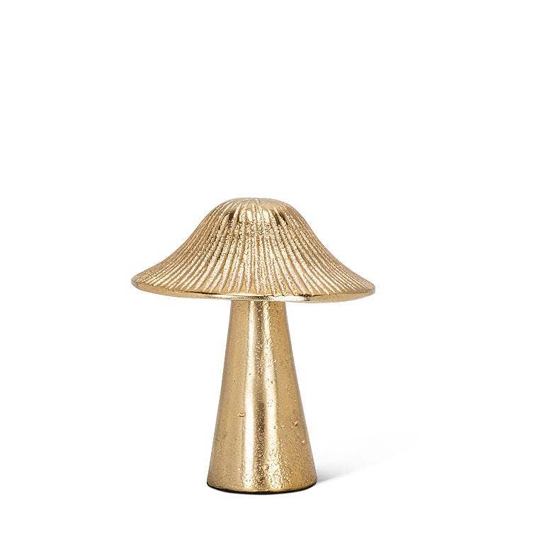 Abbott - Wholesale Decorative Tabletop Object - Ribbed Mushroom - Gold0