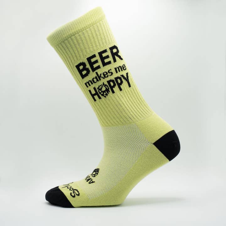 Öl gör mig lycklig besättningstrumpor för wholesale av Akinz