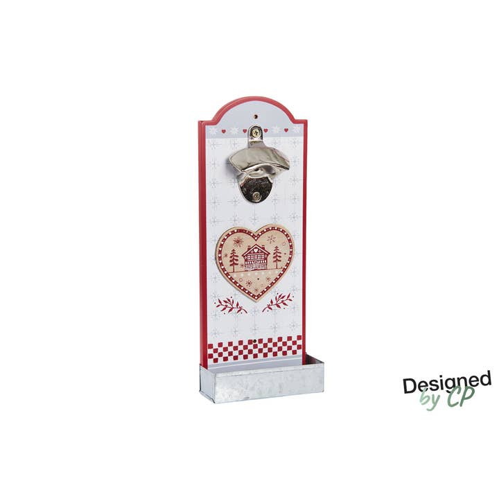Wall-Mounted Wooden Bottle Opener for wholesale by CP INTERNATIONAL