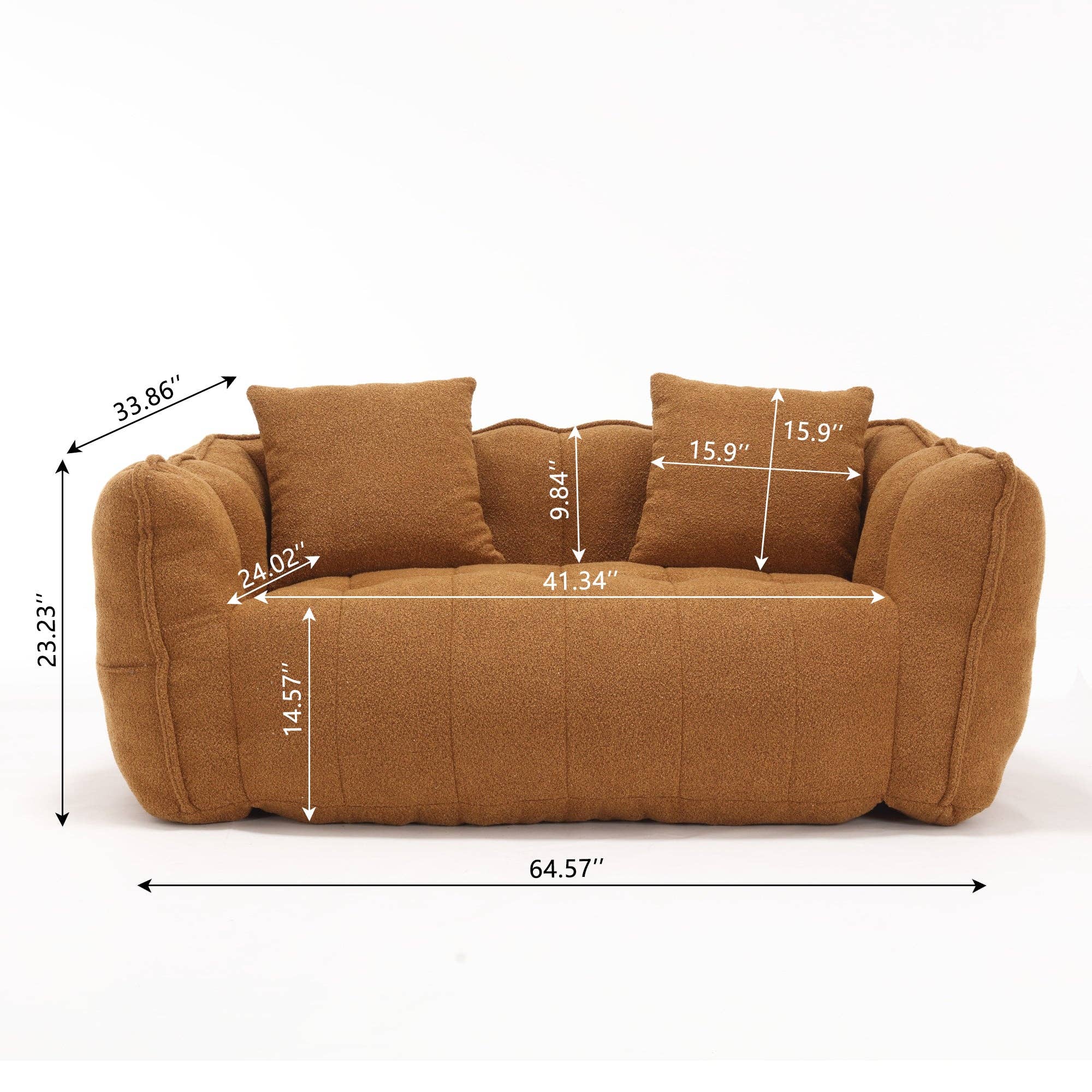 BlakOutlet – wholesale Chair – Cozy Beanbag Chair with High Resilience Foam Core26