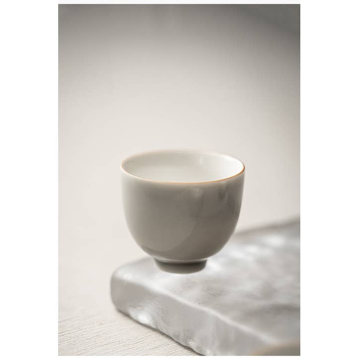 Gohobi (We cover U.S. import duties) - Vendita all'ingrosso Tazza da tè/caffè - Tazza da tè Gohobi, fatta a mano, colore: grigio ghiaccio19