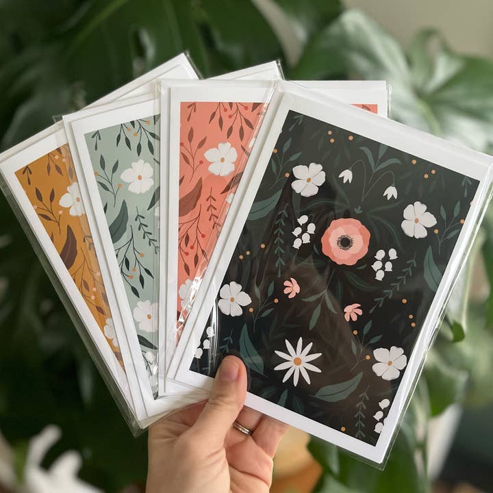 Kourtni Gunn Art – Großhandel Geburtstagskarten – Botanische Grußkarte | Florale Geburtstagskarte2