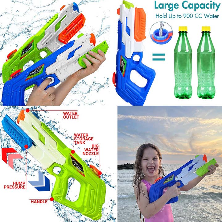 water gun Large Water Guns for Kids Adults Squirt Guns Super for wholesale by Lelaffet
