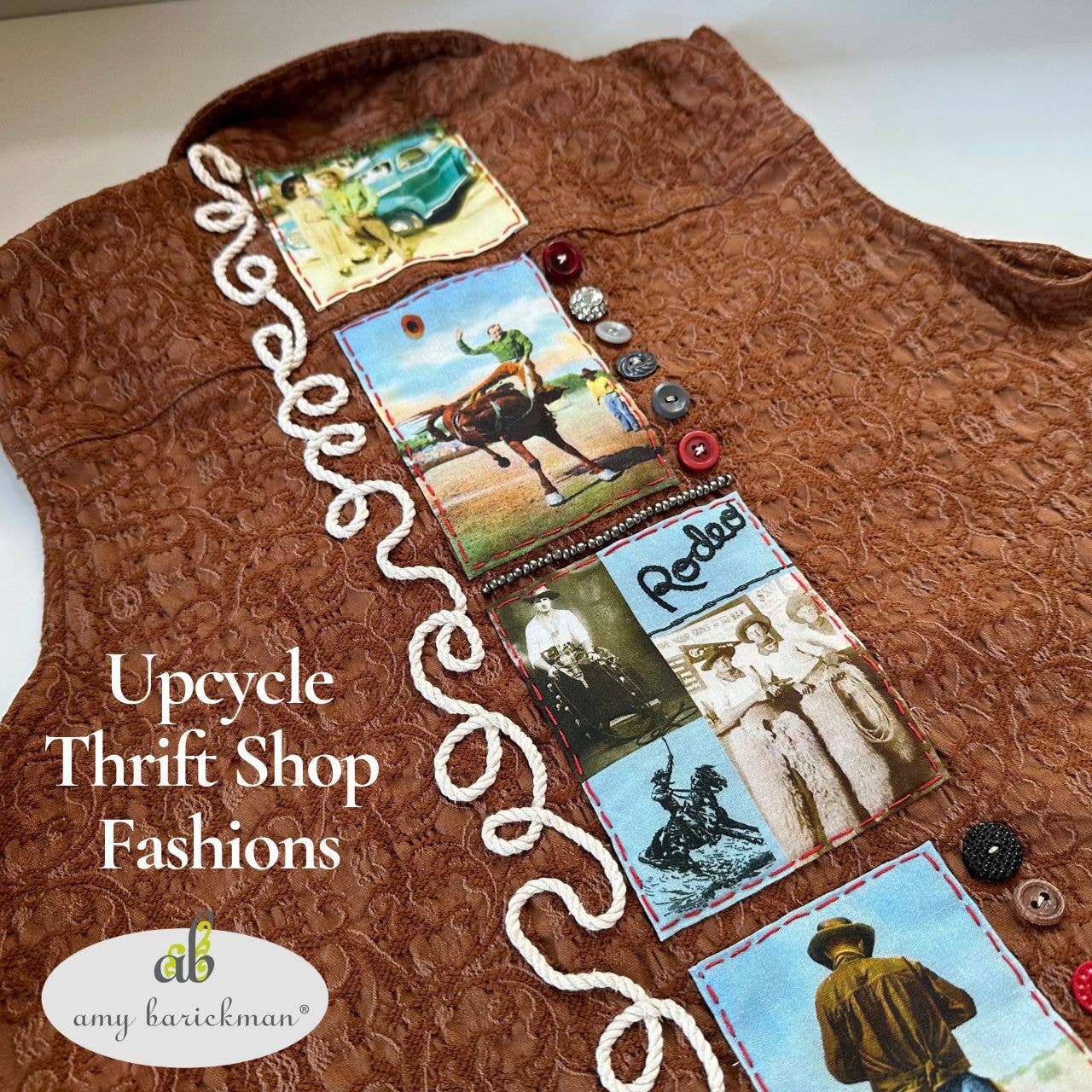 Colonial Patterns, Inc. - Wholesale Stofrol - Gewaardeerde Threadz® Quilt- & Naaistof - Western Rodeo19