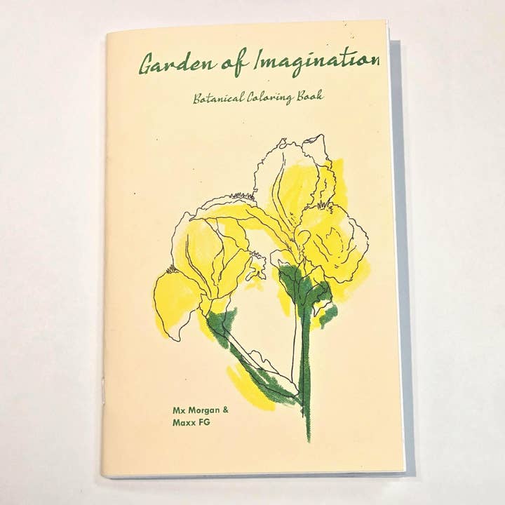 Garden of Imagination Coloring Book by Push/Pull Press for wholesale by Push/Pull Press