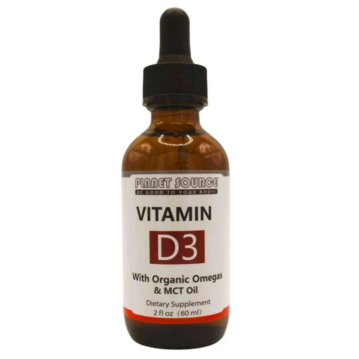 Vitamin D3 with Organic Omegas, MCT 2 Oz. for wholesale by Planet Source