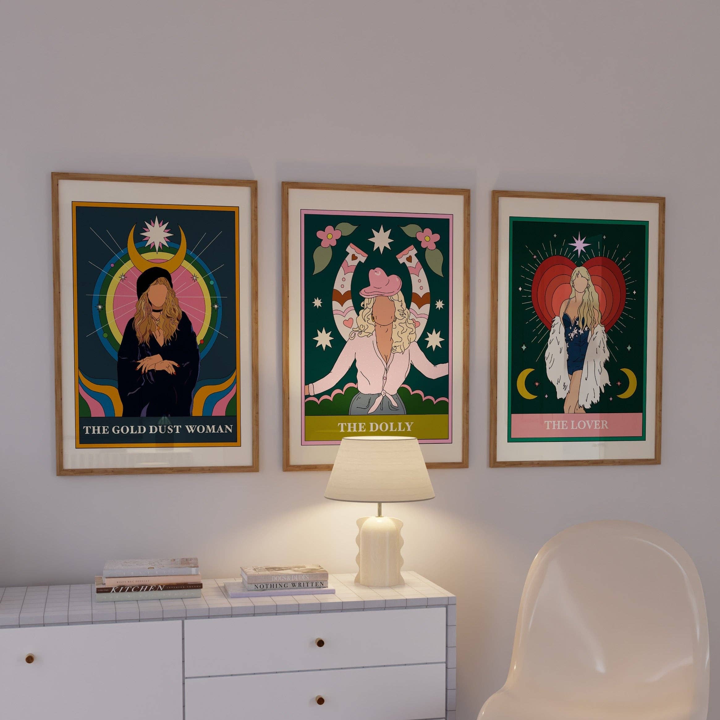 Twisted Rebel Designs - Wholesale Art Print - The Dolly Tarot Card Art Print2