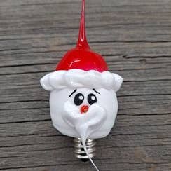 Vickie Jean's Creations Inc - Wholesale Light Bulb/Puck - Santa Bulb0