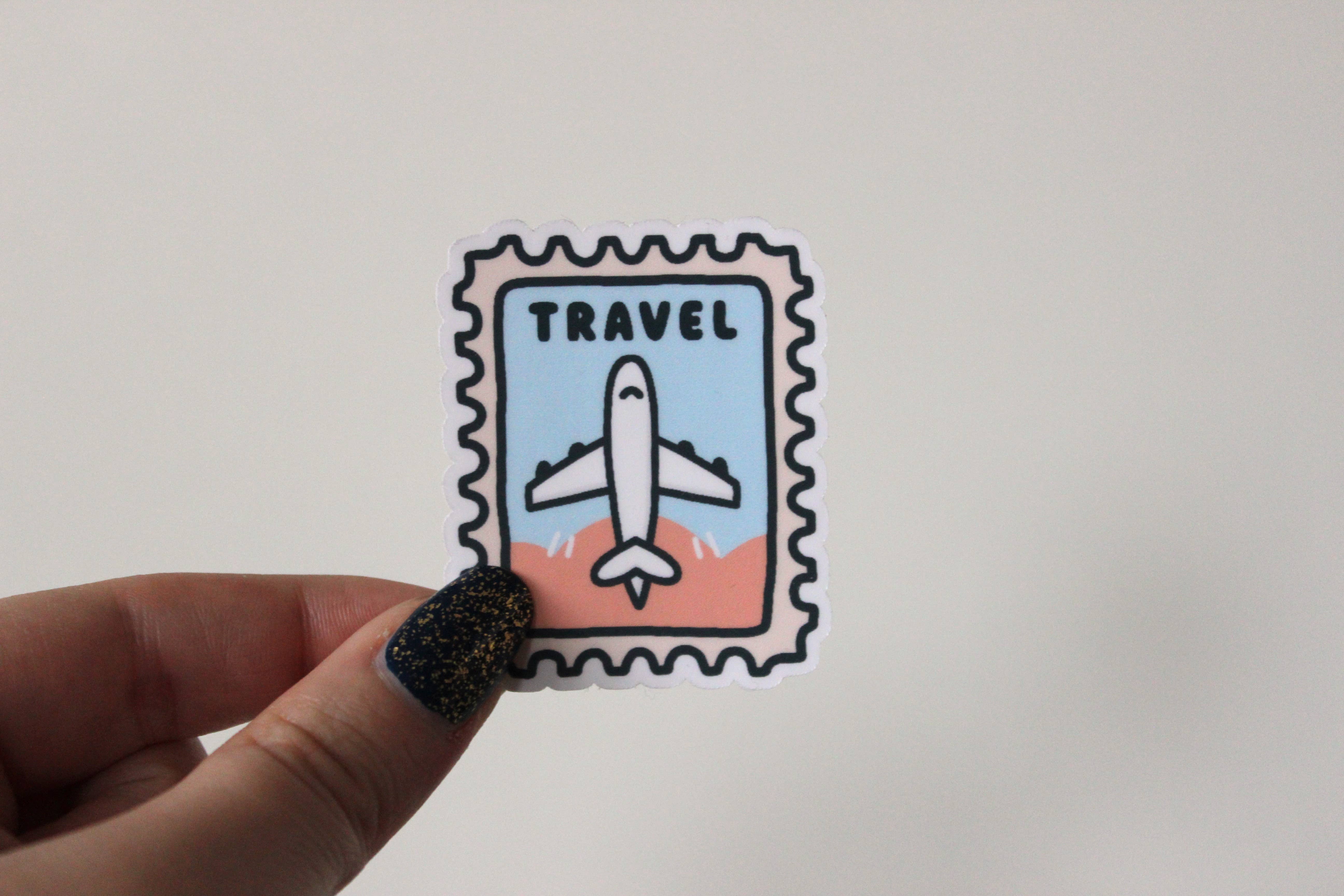 x The Fancy Firefly - Wholesale Sticker - Reisstempel – Waterdichte Uitgesneden Sticker3