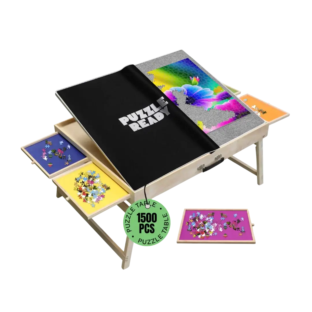 Puzzle Ready - Wholesale Puzzle - Adult - Puzzle Table with Legs – The Ultimate Jigsaw Puzzle Station for Families and Hobbyists7