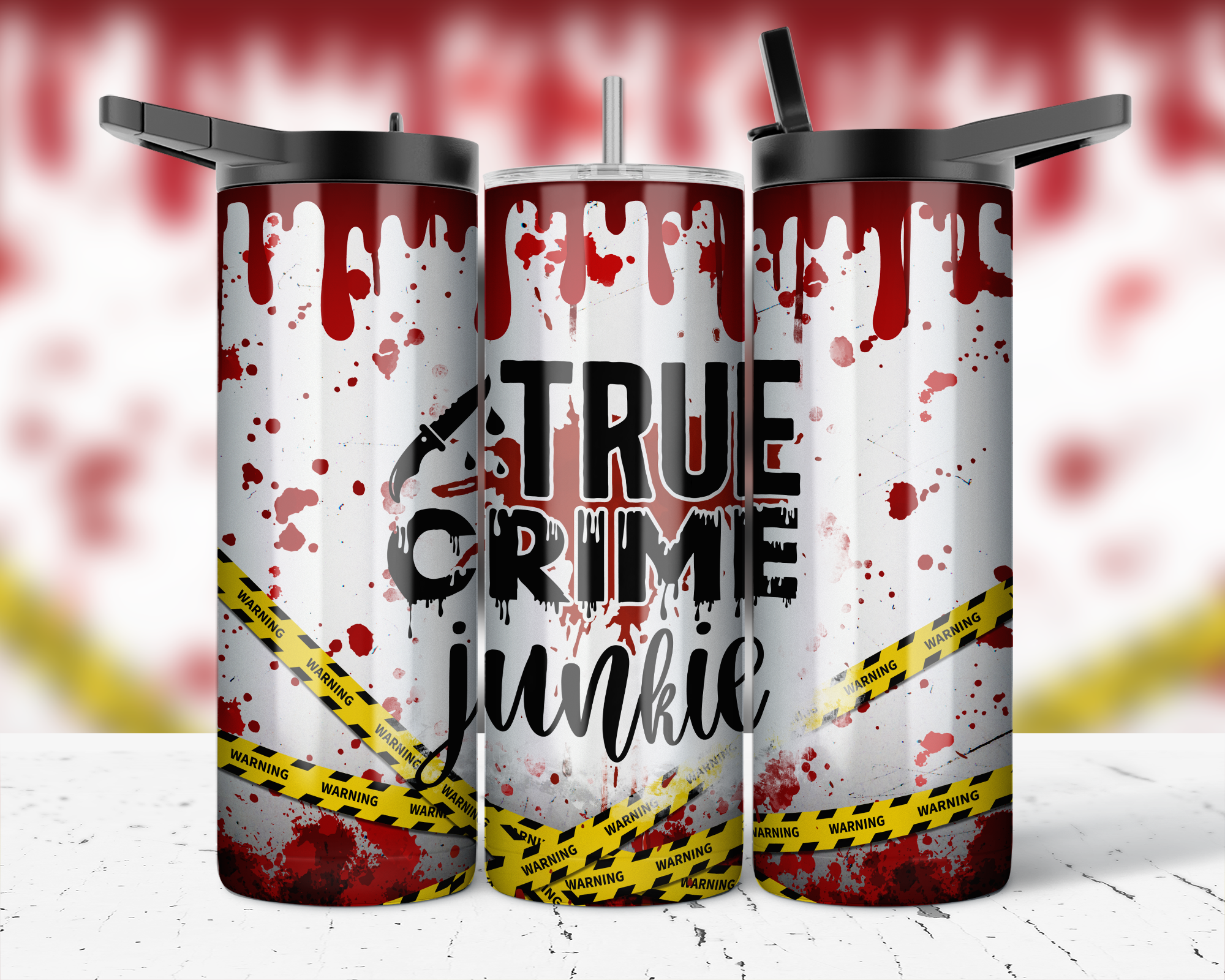 Hogg Outfitters - Wholesale Sublimation Transfer - Sublimation Prints for 20oz Skinny - True Crime (10 Pack)1