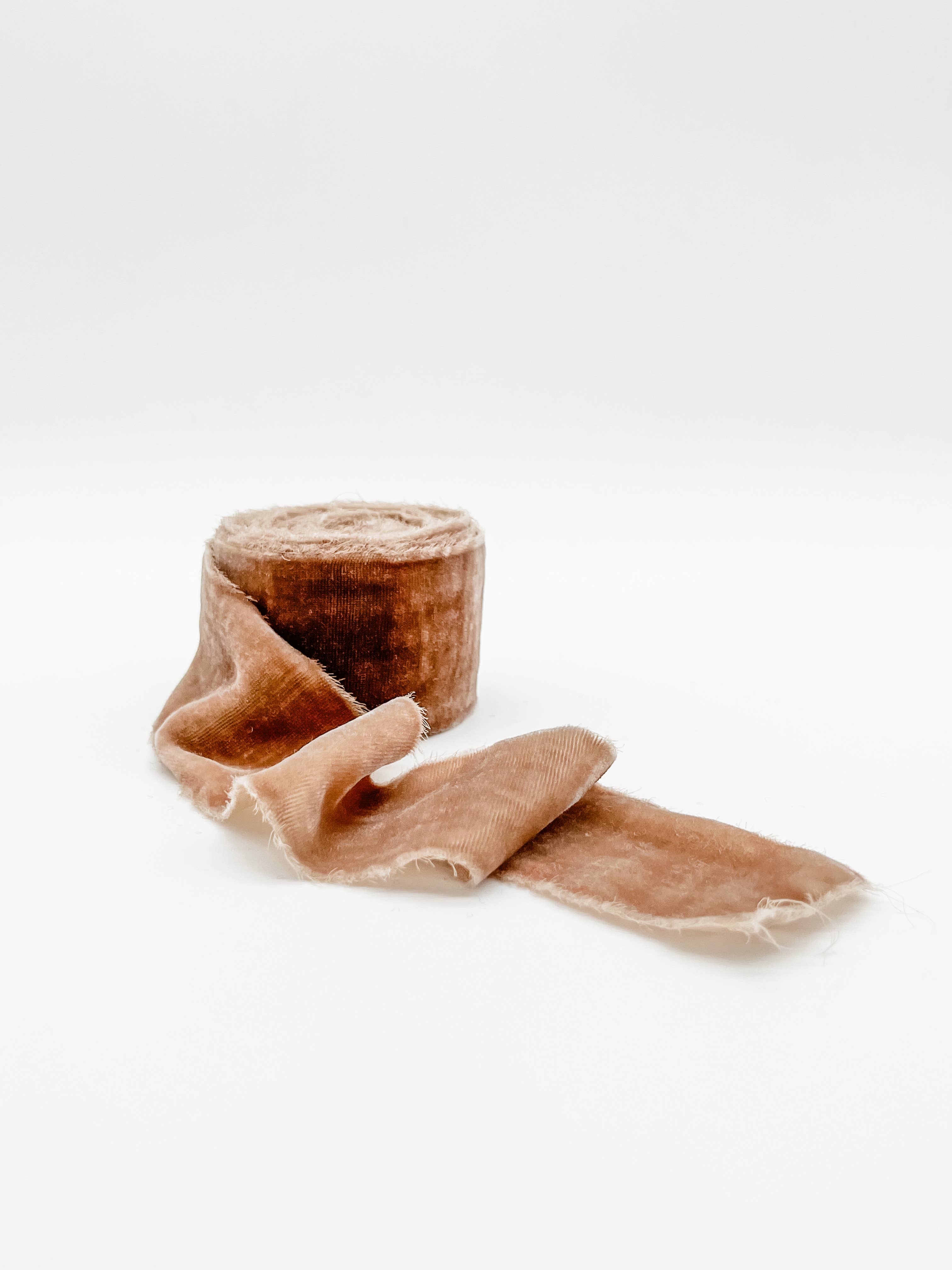 Trim & Twine - Wholesale Ribbon - Gift Wrapping - Boxed 2" Raw Edge Velvet Ribbon - 33 Colors 6