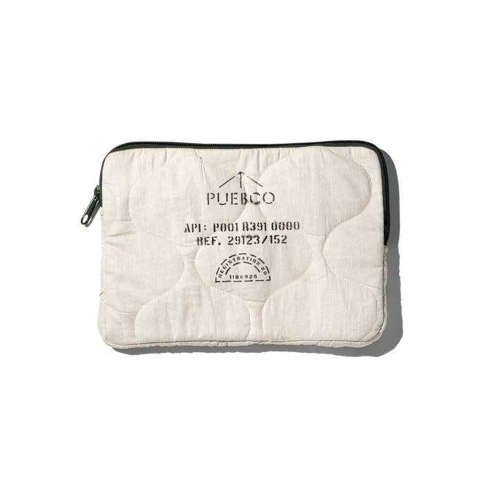 Quilted Laptop Case for wholesale by Puebco