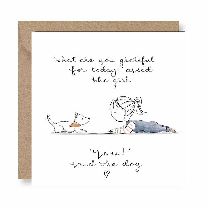 Grateful for you - Greeting Card for wholesale by Deborah Maguire