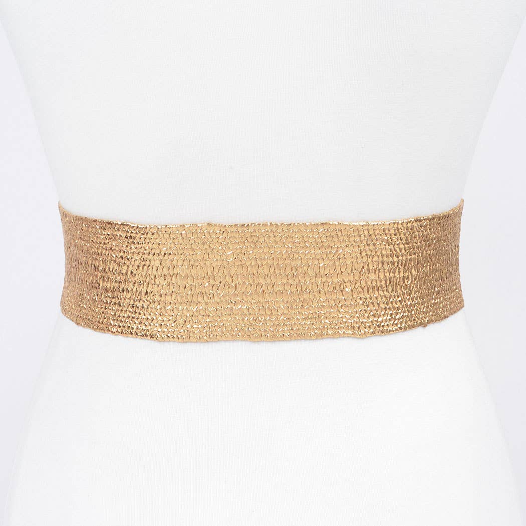 3AM BY H&D ACCESSORIES - Wholesale Belt - Women's - Rhinestone Elastic Belt2