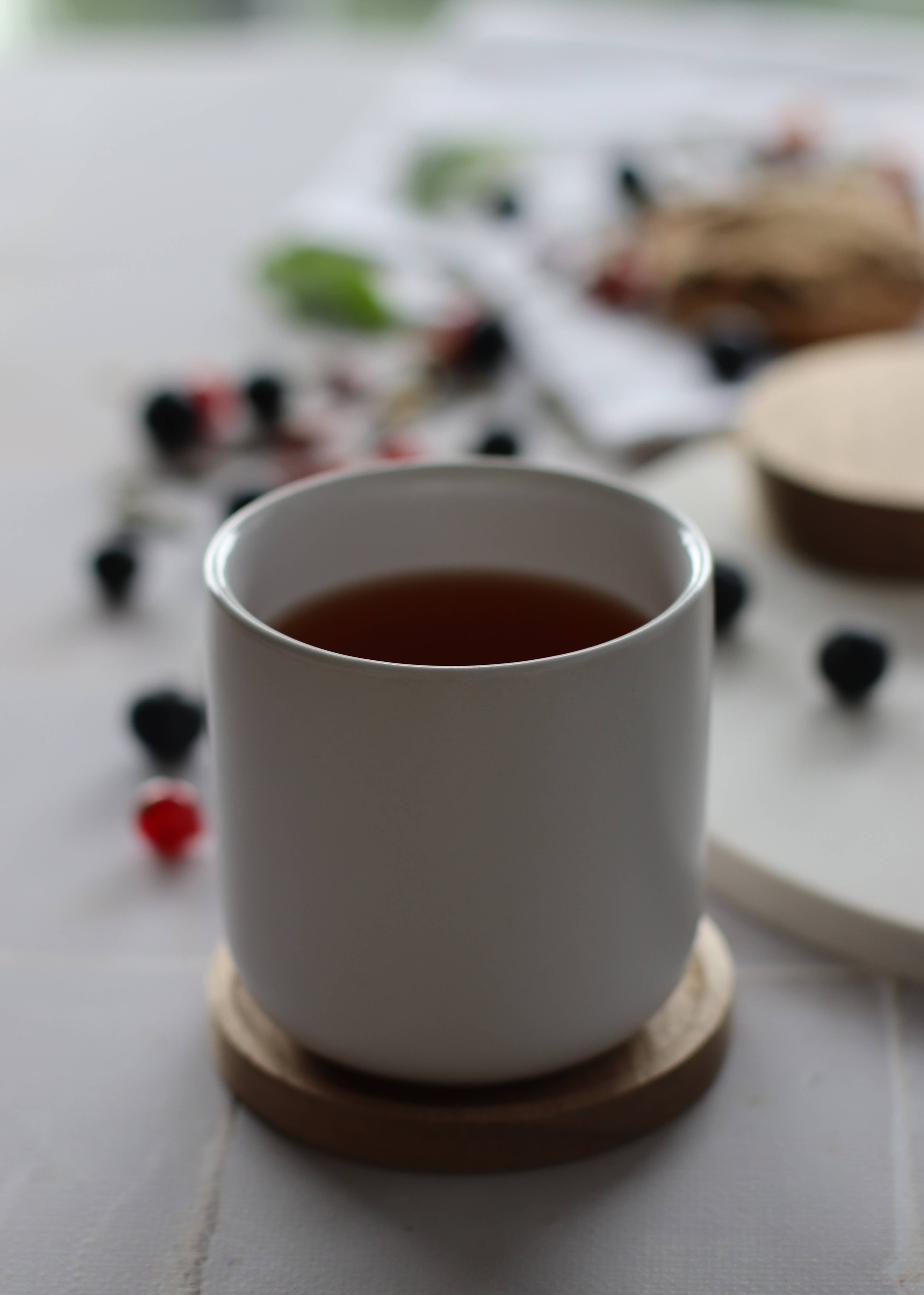 Ogo living - Wholesale Coffee Mug - Enzo set of 2 porcelain cups with acacia holder 25 cl2