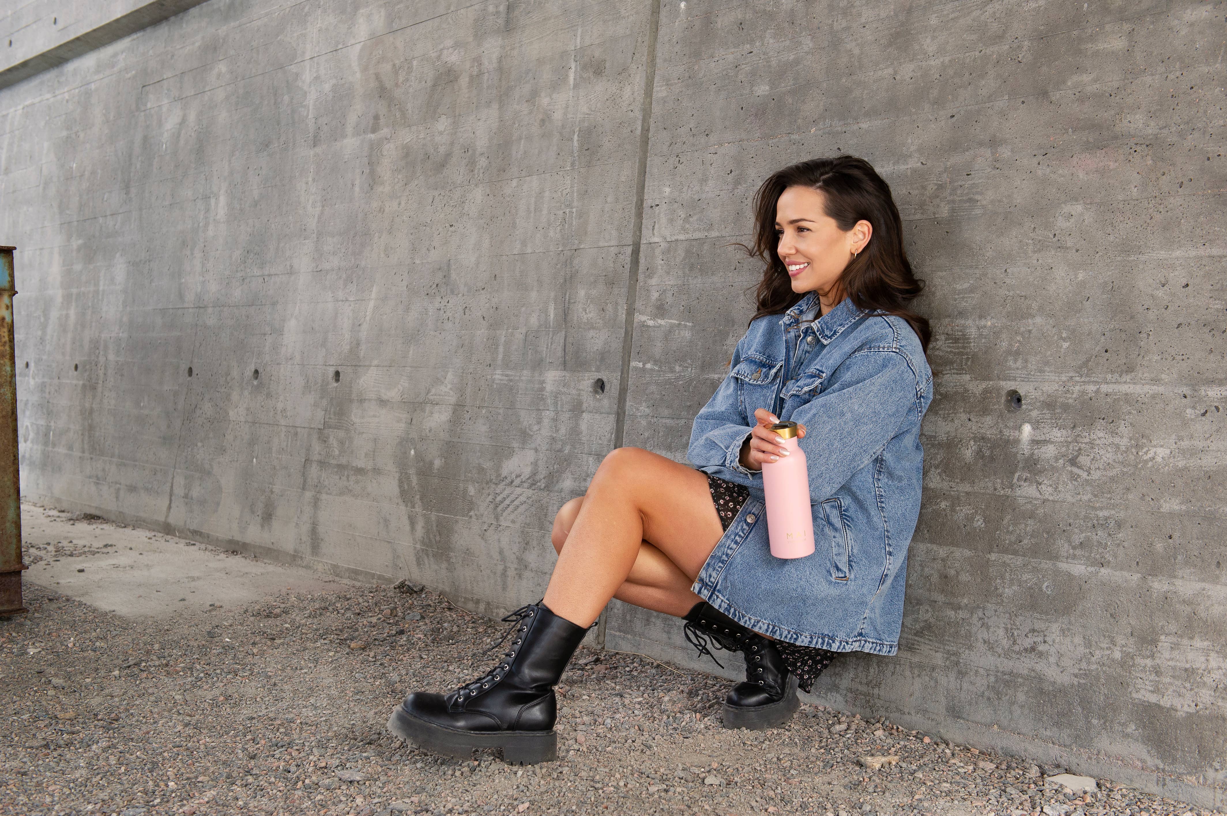 MAI Stockholm - Vente Bouteilles d'eau - Satin rose4