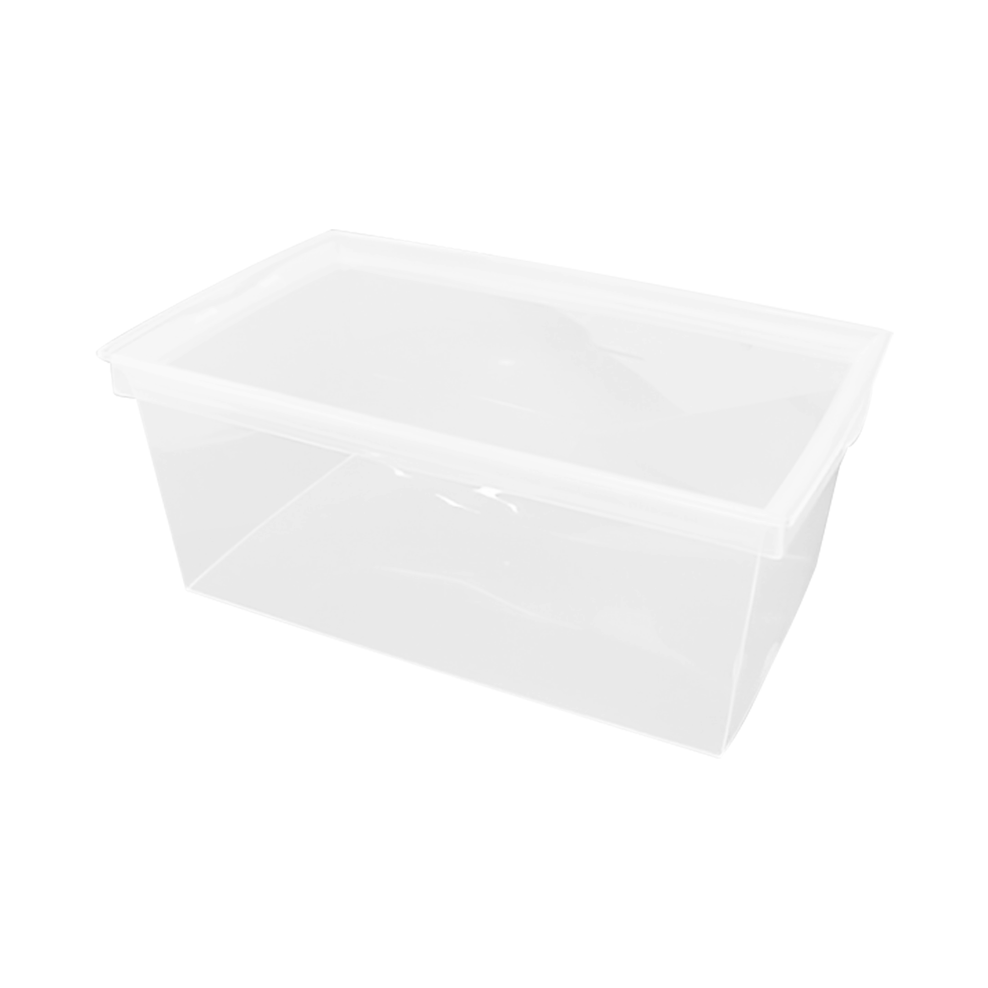 Superio Brand - Wholesale Storage Bin - Shoe Box, Clear Storage Container, Shoe Box Size with Lid-CS0