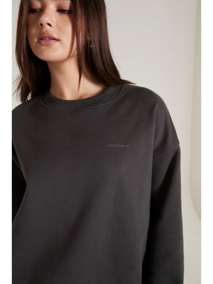 Vintage Black All Fenix Signature Crew Sweater for wholesale on Faire4