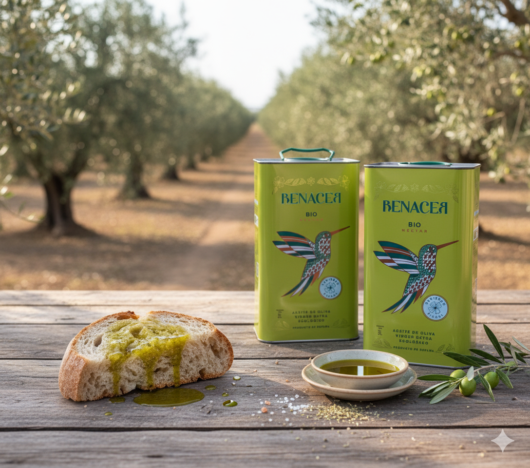 ACEITES RENACER - Wholesale Olive Oil - Organic Extra Virgin Olive Oil Can 3 Liters1