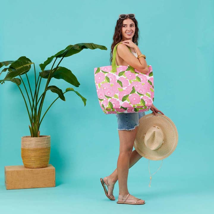 rockflowerpaper – Großhandel Tragetasche – Damen – Mohn Papaver Canvas Tragetasche1