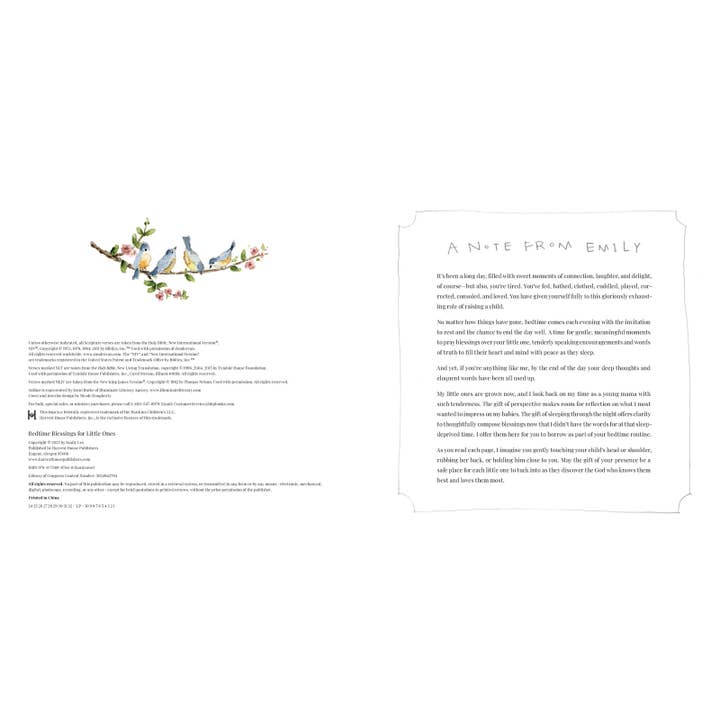 Harvest House Publishers Gift & Specialty Books - Wholesale Baby & Toddler Book (0-2) - Bedtime Blessings for Little Ones2