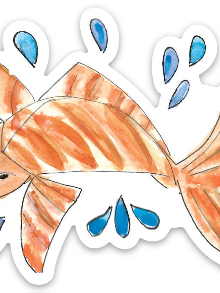 Autocolante Vinil - Koi por atacado de Laura Kelly Stickers