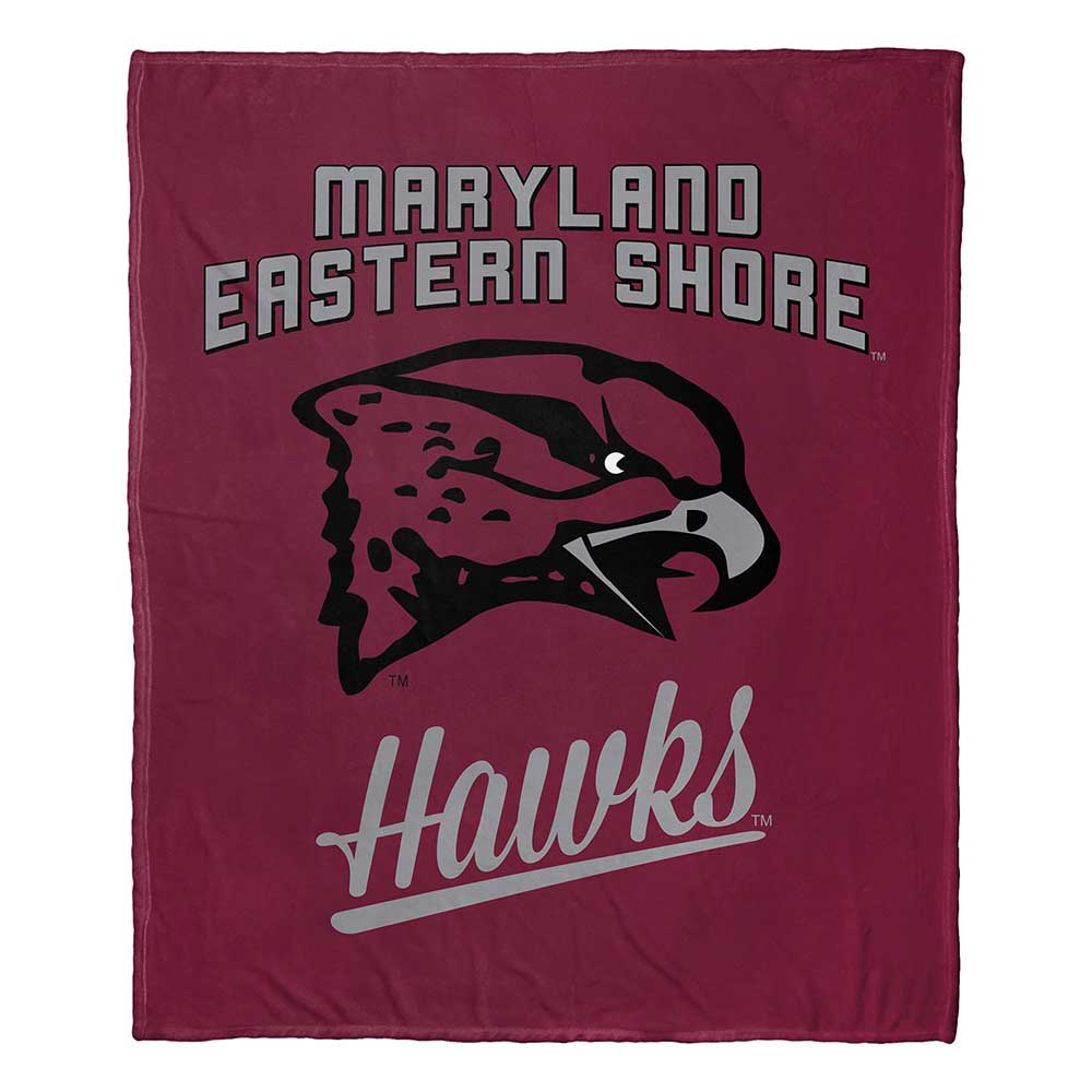 The Northwest Group - Wholesale Throw Blanket - NCAA Maryland Eastern Shore ALUMNI - Silk Touch Throw0
